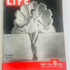 Life Magazine April 17, 1944 Esther Williams Cover